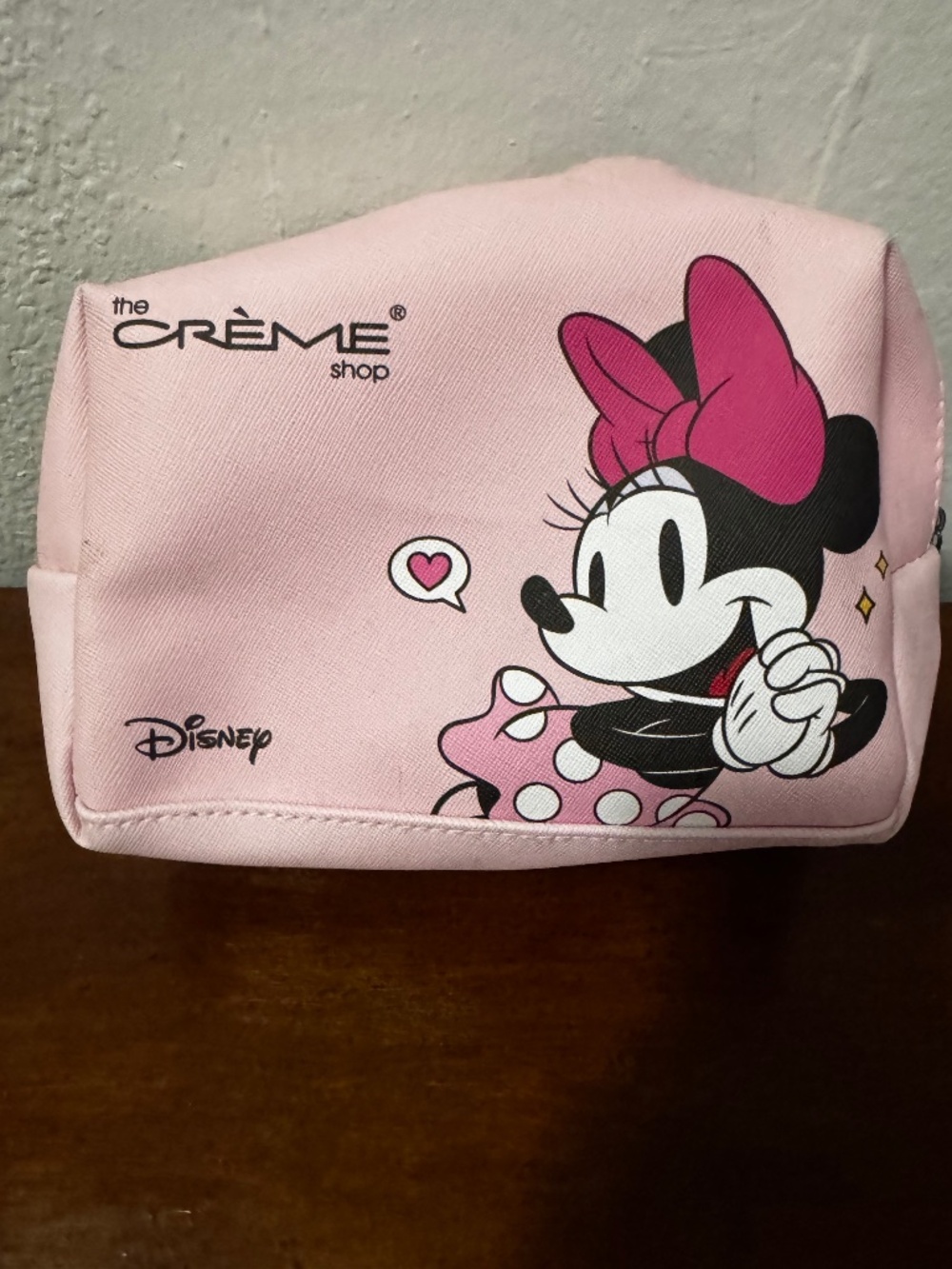 The Crème Shop's Minnie/Mickey makeup bag